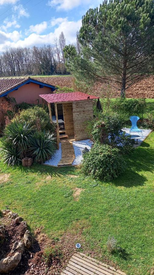 Bed and Breakfast Arche De Lanoe Jacuzzi Labastide-Saint-Pierre Exterior foto